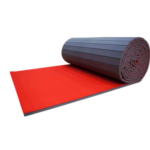 42ft * 6ft pas cher rouge rouleau <span class=keywords><strong>tapis</strong></span> de pom-pom girl <span class=keywords><strong>tapis</strong></span> en mousse collée enrouler <span class=keywords><strong>tapis</strong></span> de gymnastique <span class=keywords><strong>tapis</strong></span> de joie pour culbuter - Product Image 1