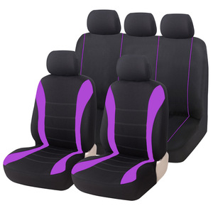 Bas quantité minimale de commande quatre saisons universel Polyester maille tissu coloré housse de siège de voiture ensemble complet respirant coussin de siège de voiture Polo CR-V Golf - Product Image 5