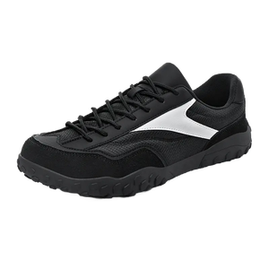 Zapatos Deportivos Transpirables de Gamuza para Hombre y <span class=keywords><strong>Mujer</strong></span>, Punta Ancha, Zapatos Casuales para Caminar, Suela de Goma Antideslizante, Estilo Descalzo - Product Image 2