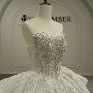 GT26039 Vestido de Novia Moderno con Apliques y Cuentas, Espalda Descubierta, Cola Capilla, Largo hasta el Suelo, para Mujer, Vestidos de Novia Personalizados - Product Image 6