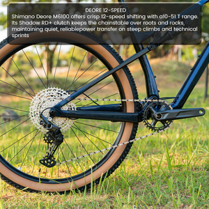 Vélo de montagne XC en carbone de 29 pouces, suspension intégrale, <span class=keywords><strong>VTT</strong></span> 12 vitesses, suspension pneumatique, vélo de <span class=keywords><strong>cross</strong></span>-<span class=keywords><strong>country</strong></span> - Product Image 4