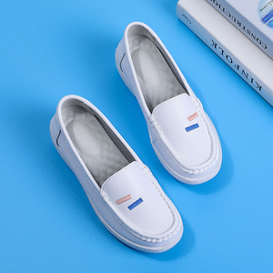Zapatos de Enfermera de Alta Calidad al por Mayor, Calzado de Trabajo Cómodo, Transpirable y Ligero de Cuero para Mujeres, para Cuidadoras y Spa - Product Image 6
