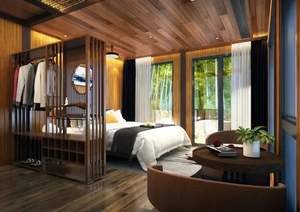 Tienda de Campaña de Lujo Tipo Safari 1-4 Personas, Glamping Lodge con Baño, Prefabricada, Escapadas Únicas, Cabaña Expandible Tipo Contenedor para Hotel, 4 Estaciones - Product Image 5