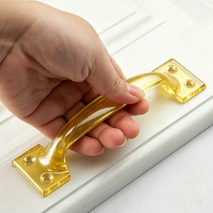 Poignée de tiroir en silicone en forme de barre, montage en surface, durable, pour porte d'armoire, tiroir de cuisine - Product Image 4