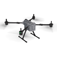 Drone industriel de levage lourd E1000 Quadcopter à longue autonomie, plateforme d'accessoires pour drone multirotor pour inspection et cartographie
