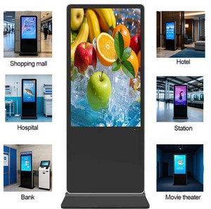 Écran publicitaire LCD sur pied avec écran Full HD Android au design ultra fin, lecteur publicitaire - Product Image 5