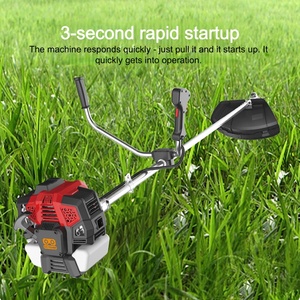 260 Model Industrial Grade Side-mounted Gasoline <strong>Lawn</strong> <strong>Mower</strong> 25.4cc Two-stroke 0.75kw with Side Toss &amp; Back Catch Grass Disposal - Product Image 1