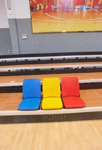 스포츠 체육관 경기장을위한 텔레스코픽 좌석 의자 그랜드 스탠드 개폐식 표백제 - Product Image 6