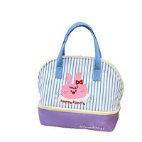 Sac à lunch portable grande capacité, sac à lunch spacieux à l'intérieur, confortable, durable, sac à lunch double couche