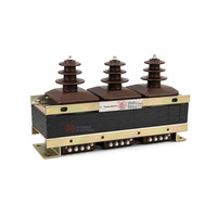 Transformateur combiné immergé dans l'huile 10 kV JSZW3-10 100/5A classe 0.2 CT VT pour extérieur avec réservoir de mesure