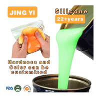 Silicone liquide souple de qualité alimentaire supérieure, gel anti-anxiété, silicone pour la fabrication de jouets anti-stress DIY