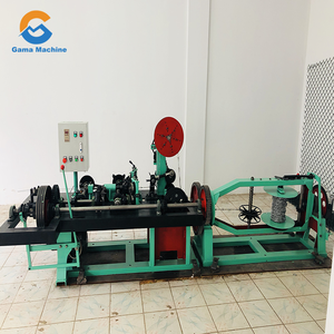 Automatische Dubbelstrengs Prikkeldraad Maken Machine Eenvoudig Te Bedienen Met Plc Componenten Fabriek Prijs Nagel Maken Machines - Product Image 4