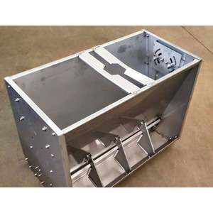 Nuevo alimentador de cerdo de acero inoxidable de doble cara automático personalizado de 8/10 agujeros de alta calidad marca Hengyin 1 año de garantía - Product Image 3