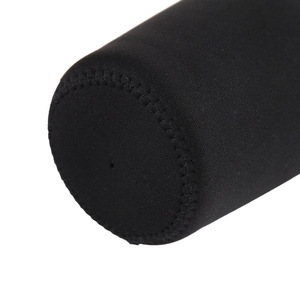 Black Neoprene Cup Sleeve 20 Oz 30 Oz Reusable Sports Water Bottle Holder With Handle For Outdoor Fitness Travel Mountaineering - Product Image 3