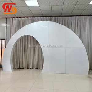 SMS Luxury New Design Large Arch <b>Stand</b> Metal <b>Backdrop</b> Flower Frame for Wedding Party Event Decoration - Product Image 3