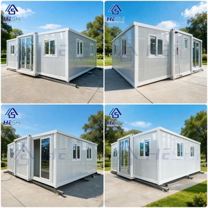 Maison conteneur préfabriquée extensible de 40 pieds, galvanisée C4, résistante aux intempéries, 16 mm, testée pluie, 78 m², 1, 2, 3, 4 ou 5 chambres, type Tiny House ou Bungalow - Product Image 3