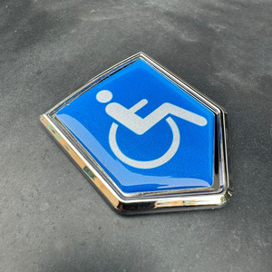 Venta al por Mayor de Adhesivos Personalizados con Logotipo de Coche de Metal con Bandera Americana, <span class=keywords><strong>Mini</strong></span> Bandera 3D para Coche, Etiquetas Pequeñas - Product Image 5