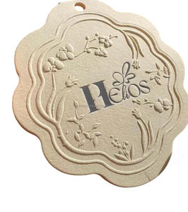 Cartes de visite personnalisées de qualité supérieure gaufrage en relief coton de qualité supérieure sans couleur offset gaufré design en relief carton personnalisable - Product Image 2