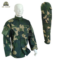 Ensemble uniforme tactique style ACU pour homme, chemise et pantalon de chasse en coton Ripstop, fabrication directe d'usine OEM