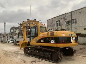 Excavadoras usadas de gran oferta CAT320C 20t, excavadora grande hecha en EE. UU., maquinaria de explotación minera que se vende bien en Japón - Product Image 3