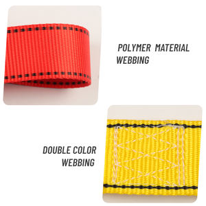 Tali pengaman poliester seluruh bodi dengan kait ganda untuk konstruksi dan perlindungan jatuh - Product Image 4