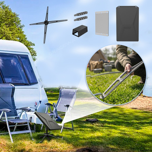 Accesorios para Instalación en Exteriores Starlink de Marca Privada Gen3: Base Antideslizante, Correa Antiviento y Cubierta para Antena para Uso en Autocaravanas y Camping - Product Image 3