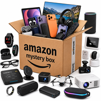 Caja Misteriosa de Regalos Sorpresa con Artículos Variados: Reloj Inteligente, Auriculares VR, Audífonos, Tablet, Proyector para Minoristas de Boutique