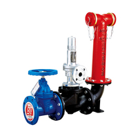 Adaptateur d'hydrant multi-étages en fonte ductile, diamètre nominal 100 mm DN20/DN32, soupape de sécurité 1,6 Mpa, fourni par l'usine