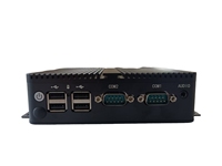 Mini PC Industrial sin Ventilador con Intel Celeron 4305U, 6 Puertos LAN 2.5G, Router Firewall, RS232 COM, Compatible con Linux/Windows
