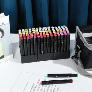 Marcadores <span class=keywords><strong>de</strong></span> Alcohol <span class=keywords><strong>de</strong></span> Doble Punta 36 60 120 Colores para Dibujo y Arte, Rotulador <span class=keywords><strong>de</strong></span> Útiles <span class=keywords><strong>Escolares</strong></span> - Product Image 6