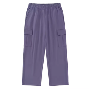 Pantalones Deportivos Cargo Amarillo Mostaza, Diseño Personalizado OEM, Pantalones Joggers de Estilo Urbano para Hombre, Multibolsillos, Corte Holgado, Logotipo en la Cintura <span class=keywords><strong>FR100</strong></span> - Product Image 2