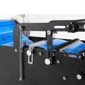 DN-MT-40 Semi-Automatic Bottle Labeler Hand Labeler for Transparent Self-Adhesive Labels for Glass Metal PLC Included - Product Image 2