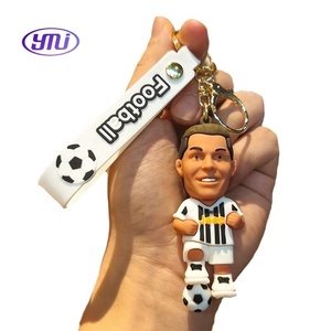 NUEVO Venta caliente Inter Miami Leo <span class=keywords><strong>Messi</strong></span> Llavero <span class=keywords><strong>Messi</strong></span> 3D Llavero Argentina Foot Ball Fútbol Llaveros 3D Pvc Colgantes - Product Image 1