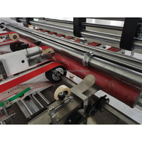 Máquina automática de costura de cajas corrugadas Máquina plegable y encoladora de cajas de cartón de alta precisión para cajas de cartón para alimentos
