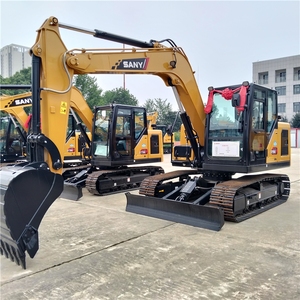 Mini-excavatrice sur chenilles SANY SY95C 9 tonnes, occasion, prix bas, livraison gratuite, nouveau modèle, hydraulique, agricole - Product Image 3