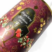 Impression d'étiquettes de bouteilles personnalisées, autocollant adhésif en relief 3D, rouleau d'autocollants pour vin, texture brillante, estampage à chaud en feuille d'or, autocollant brillant