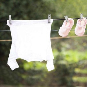 Épingles à linge en métal, antidérapantes, en acier inoxydable, coupe-vent, pinces à linge, pinces à coudre, 20 pièces - Product Image 6