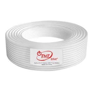 BAGLBSTAR-cable coaxial rg6, 30M, color blanco, precio 7/8