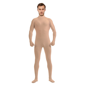Traje Zentai para Hombre, Color Sólido, Cobertura Total, Disfraz de Halloween, Personalización Internacional - Product Image 2