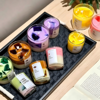 Eiskaffee-Aromatherapie Tassenförmige Duftkerze aus Gelee-Wachs für Heimdekoration & Geschenke, Bars, Thanksgiving & Ostern