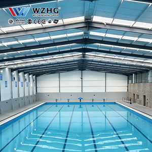Structures en acier pour piscines intérieures destinées aux projets d'installations aquatiques et aux programmes sportifs scolaires - Product Image 1
