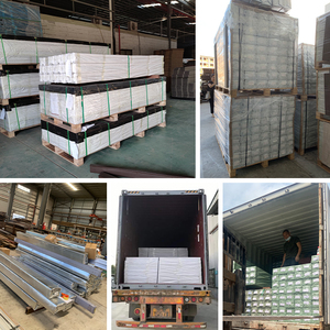 Nhựa Composite trần trang trí mái trần WPC hiện đại không thấm nước trần giả Panel tường - Product Image 6