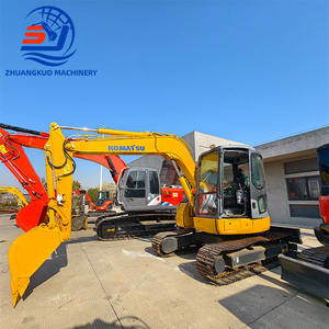 Excavadora Komatsu PC78US Usada Compacta con Orugas de Goma, Enganche Rápido y Motor EPA, Certificación CE para Paisajismo y Tuberías - Product Image 2