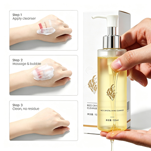 Amino Acid Facial <b>Cleanser</b> with Rice Ferment Filtrate Bifida Ferment Lysate SOD Enzyme Oil Control Facial Wash - Product Image 6
