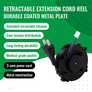 سلك تمديد جديد من ميلا مع بكرة كابل قابلة للسحب تلقائيًا، بكرة كابل طاقة صغيرة للأجهزة الصغيرة - Product Image 3