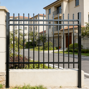 Paneles de Cerca para Jardín de Acero Galvanizado Premium de 6 Pies, Diseño 3D Ecológico que Ofrece una Fuerte Protección para Uso Residencial - Product Image 1