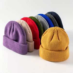 Gorro de Punto con Puño Corto y Parche Personalizado, Estilo Pescador, con Logotipo, para Hombre, Venta al Por Mayor, Marca Privada, 2025 - Product Image 4