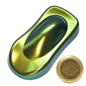 Poudre de Pigment Nacré Changeant de Couleur Prix Usine, Poudre de Mica Effet Miroir Magique Caméléon pour Maquillage Visage - Product Image 1