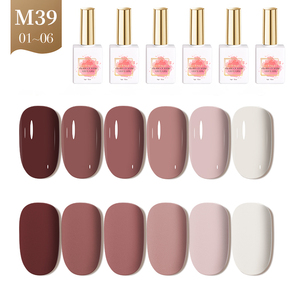 AILANUO - Kit de Esmalte de Uñas en Gel de 6 Colores, Esmalte Semipermanente, Venta al por Mayor de Artículos para Decoración de Uñas - Product Image 1