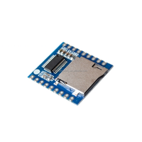 Módulo de Voz XY-V17B, Placa de Reproducción con Control Serial, Microcontrolador, Tarjeta SD/TF para MP3